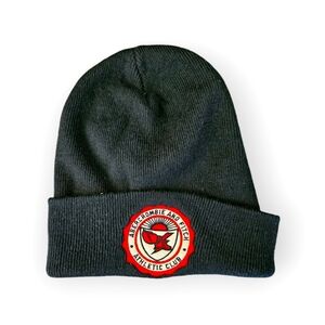 Abercrombie and Fitch Athletic Club Navy Blue Knit Cuff Beanie Adult One Size